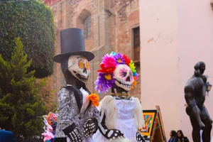 Rooftop with panoramic view of Guanajuato