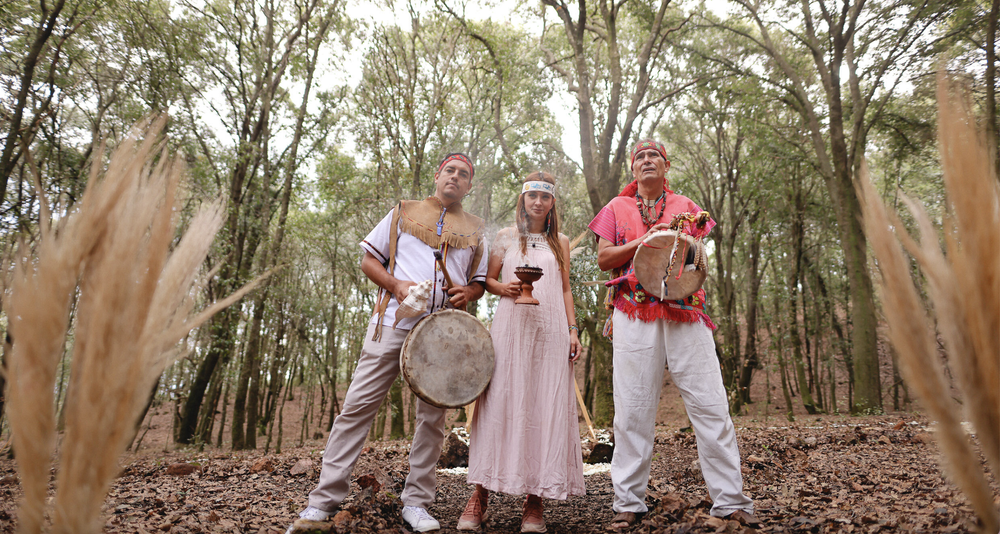 1/16: ceremonia simbólica en bosque